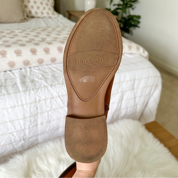 🤎 FRANCO SARTO 🤎 Horrace Bootie 7.5M Cognac - Picture 6 of 11